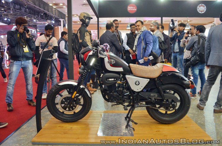 UM Renegade Duty Ace left side at 2018 Auto Expo