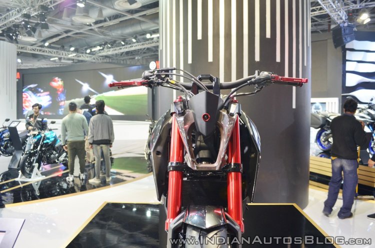 Yamaha Hyper Slaz Concept headlight at 2018 Auto Expo