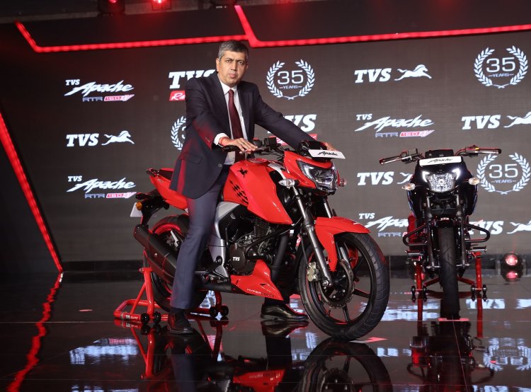 2018 TVS Apache RTR 160 4V India launch