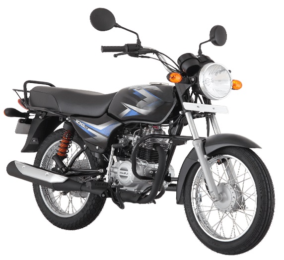 Bajaj CT100 B press front right quarter