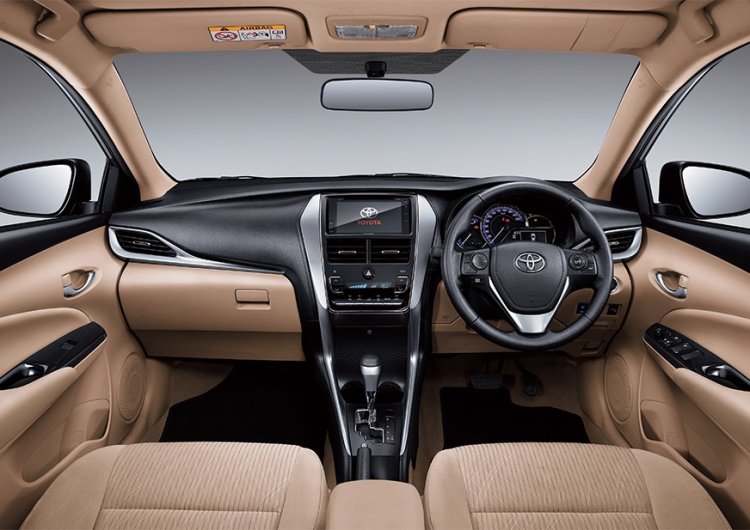 2018 Toyota Vios (Toyota Yaris sedan) interior