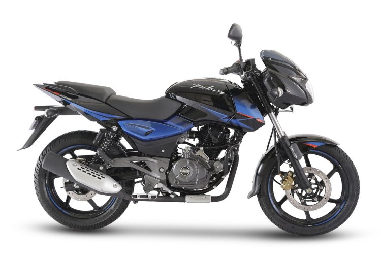 Bajaj Pulsar 150 Twin Disc variant press right side