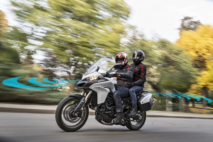 Ducati ARAS Advanced Rider Assistance Systems in Multistrada