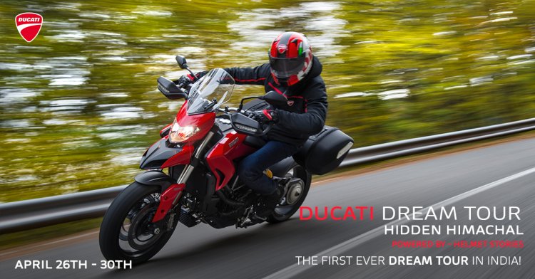 Ducati India Dream Tour Banner