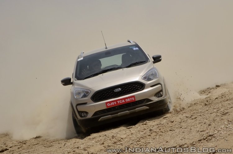 Ford Freestyle review front view action shot