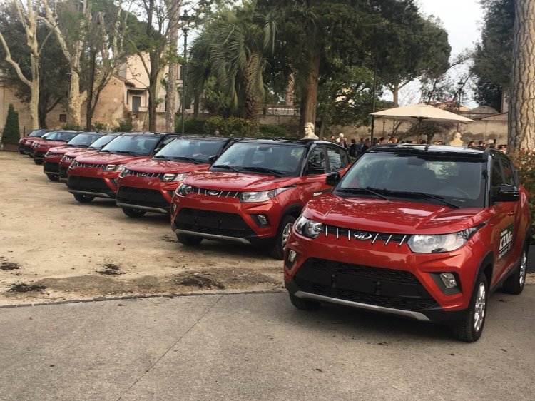 Mahindra KUV100 NXT launched in Italy