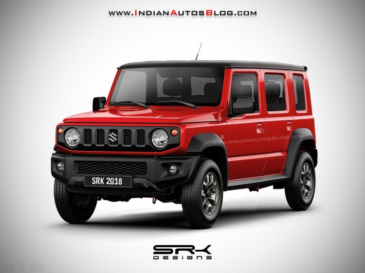 2019 Suzuki Jimny 5-door long wheelbase - IAB Rendering