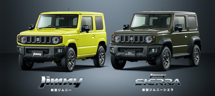 All-new Suzuki Jimny and Suzuki Jimny Sierra