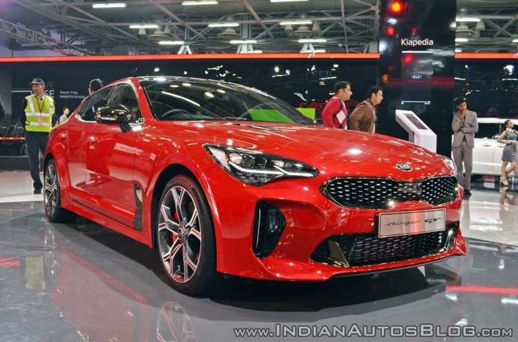 Kia Stinger at Auto Expo 2018