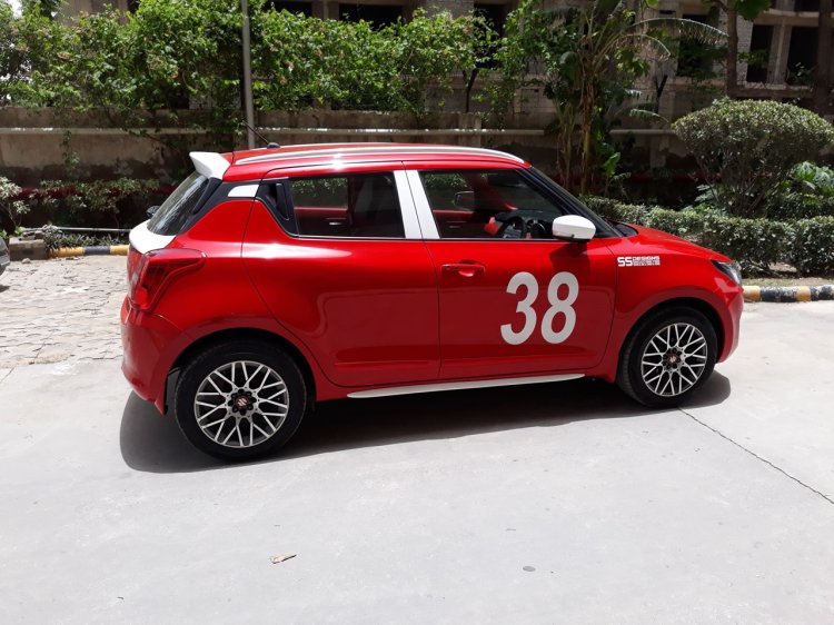 Modified 2018 Maruti Swift side angle