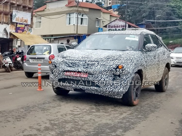 Tata H5X spy shot front three quarters