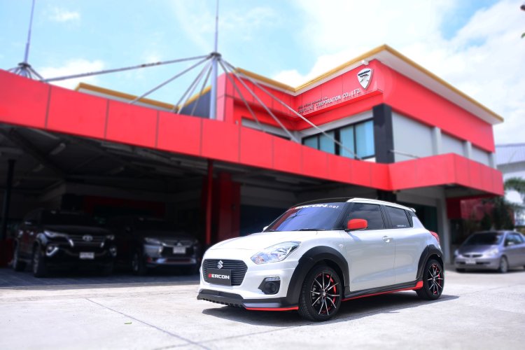 Custom 2018 Suzuki Swift with Zercon body kit