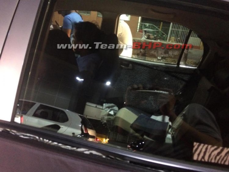 More spyshots of new Hyundai Santro (AH2) interior surfaces [Video]