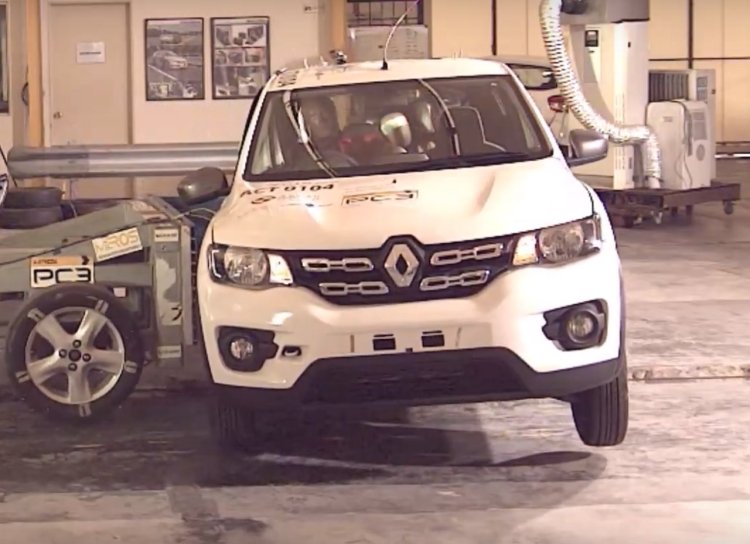 Renault Kwid ASEAN NCAP crash test