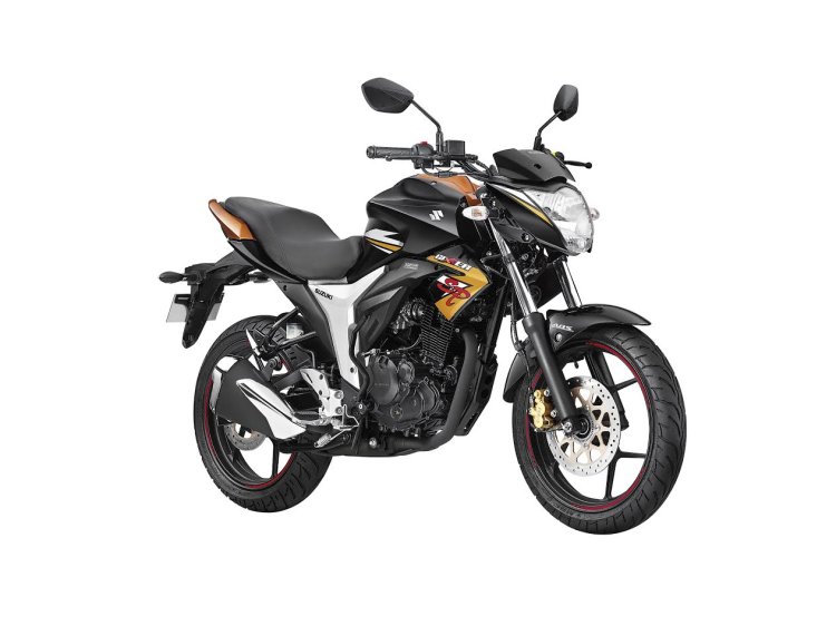 Suzuki Gixxer 2018 SP series launched - front quarter press image