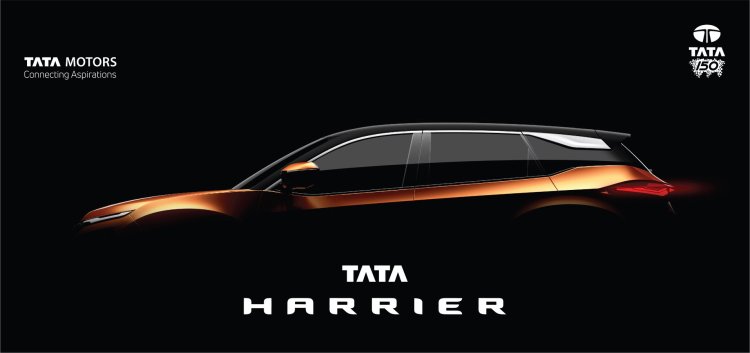 Tata Harrier teaser image side