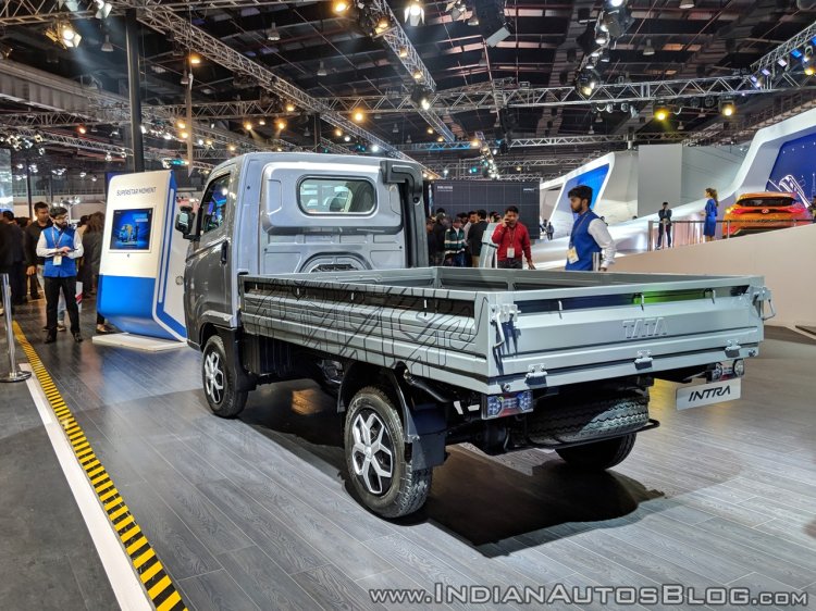 Tata Intra Auto Expo 2018 rear three quarters