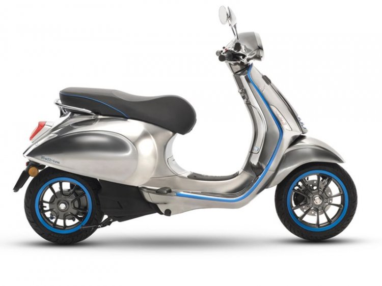 Vespa Elettricabased new Vespa electric scooter India launch likely in