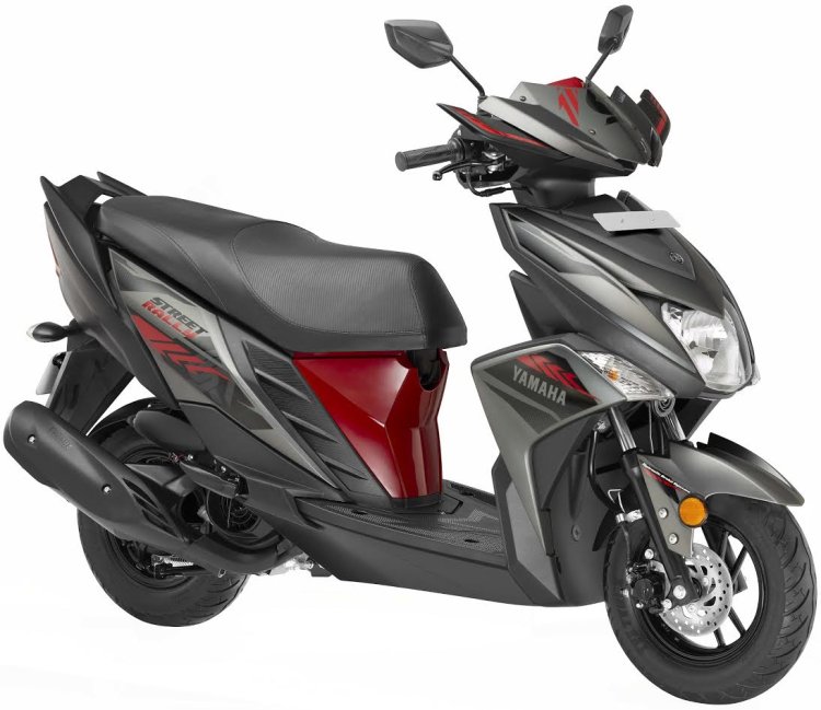 Yamaha Ray ZR Street Rally Racing Red colour scheme