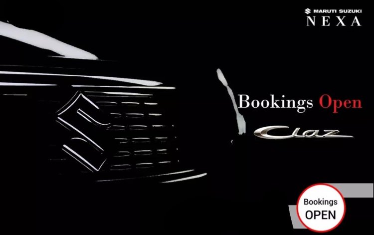 2018 Maruti Ciaz facelift bookings open ad