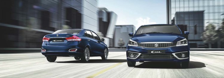 2018 Maruti Ciaz (facelift) exterior dynamic