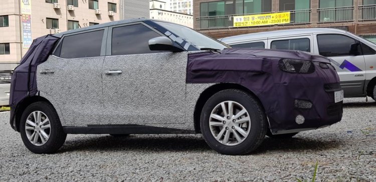 2019 Ssangyong Tivoli (facelift) front spy shots