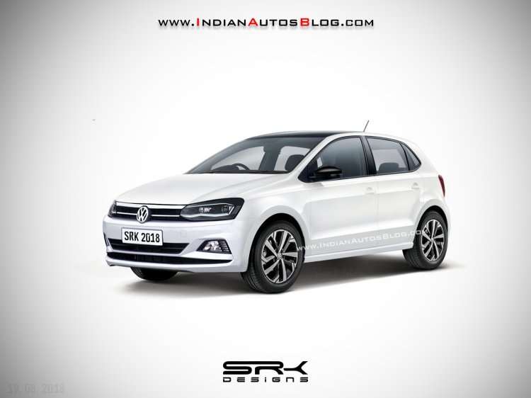 2019 volkswagen polo facelift rendering images