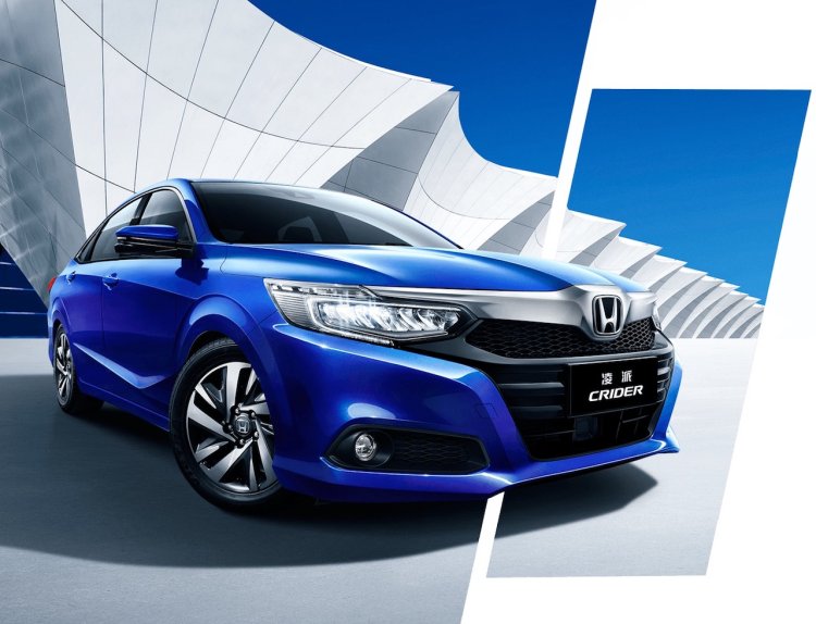 2019 honda crider front three quarters