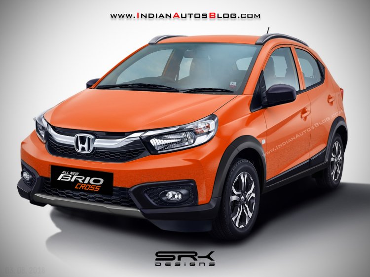 Honda Brio Cross rendering