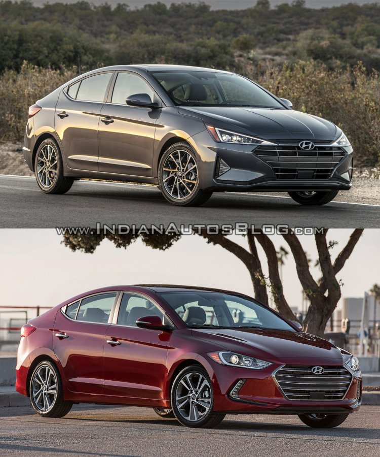Hyundai Elantra Old vs New - Comparison of Exterior, Interior & Specifications