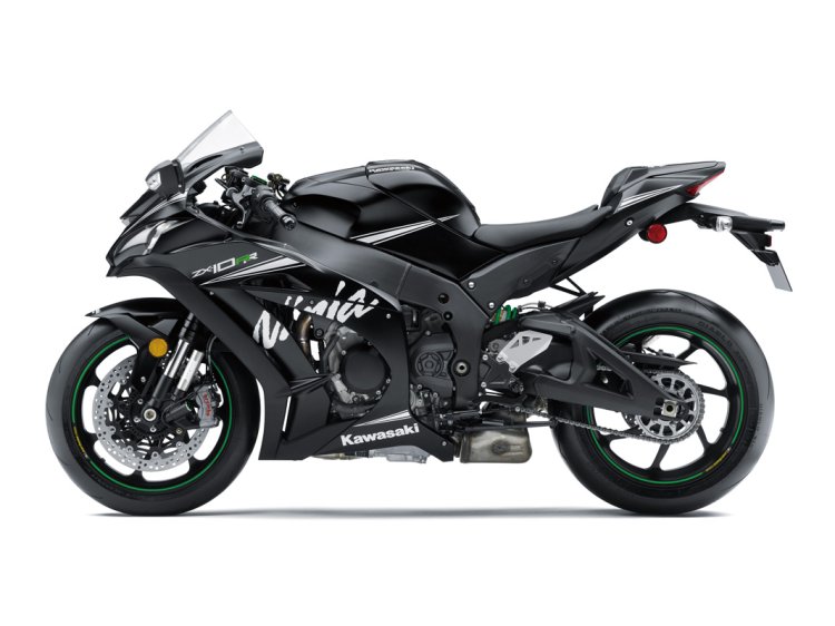 Kawasaki Ninja ZX-10RR dynamic side profile press image
