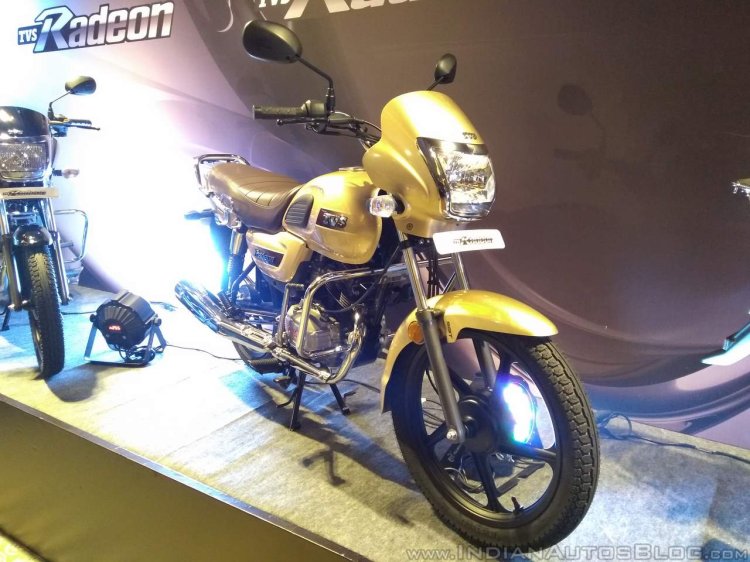 TVS Radeon front quarter