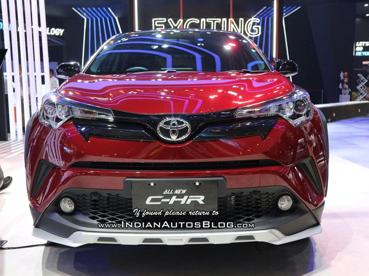Toyota C-HR TRD front at GIIAS 2018