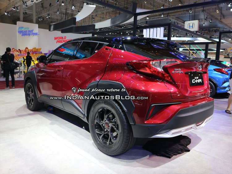 Toyota C-HR TRD rear quarter at GIIAS 2018