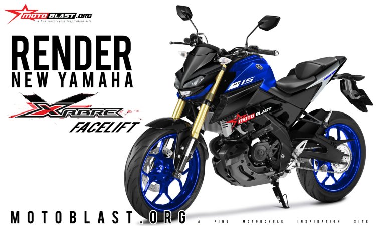 Yamaha Xabre aka Yamaha M-Slaz MT-15 Facelift 1