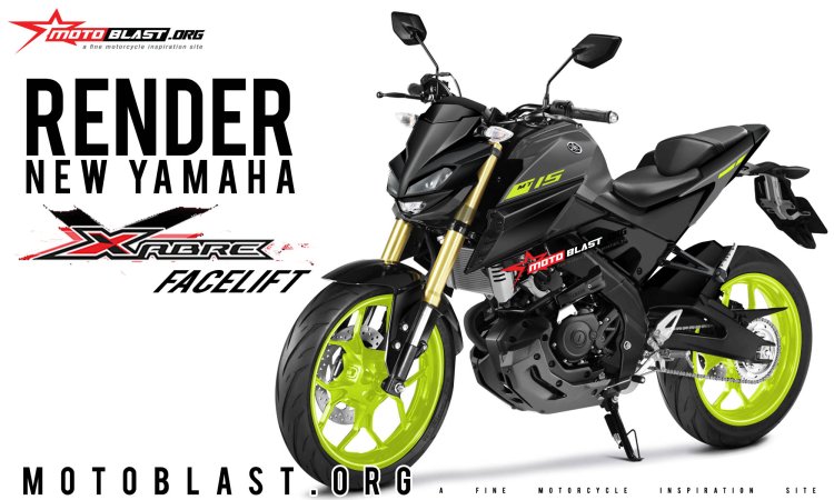 Yamaha Xabre aka Yamaha M-Slaz MT-15 Facelift 2