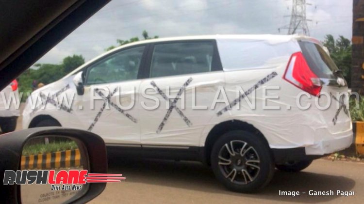 Mahindra Marazzo MPV shows off its alloys, shark-inspired LED tail lights