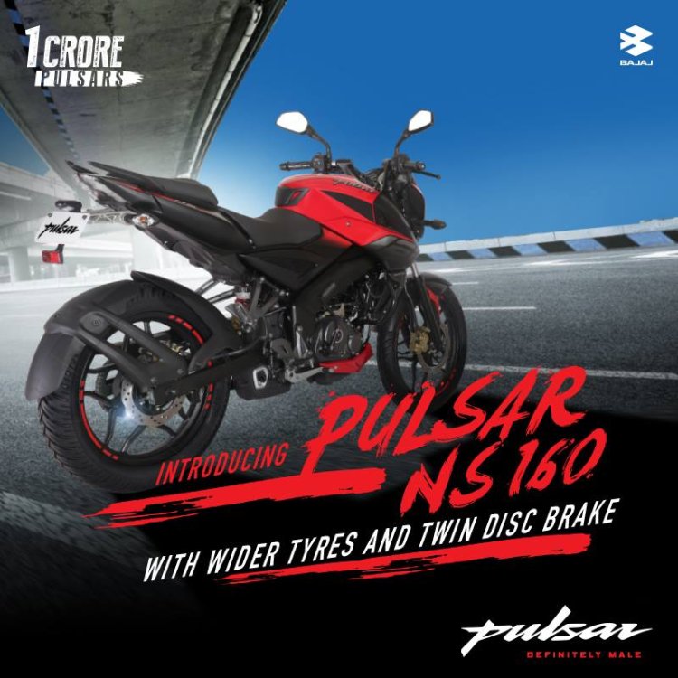 Bajaj Pulsar Ns160 Rear Disc Brake Official Image