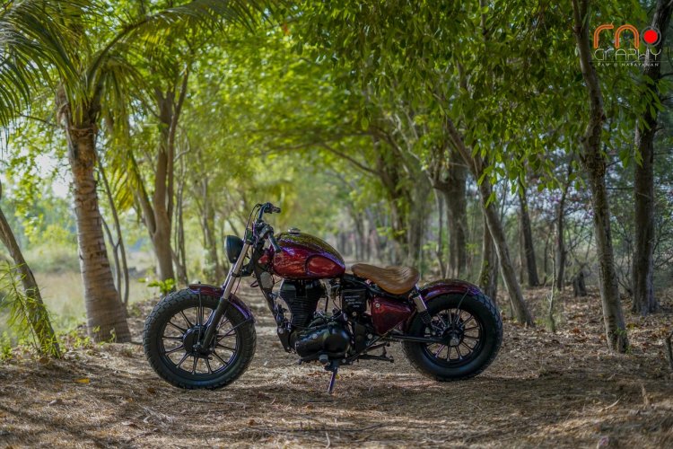 Royal Enfield Classic 350 Bobber By Pms Moto 7