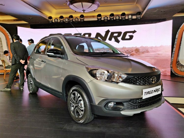 New Tata Tiago Nrg Right Front Three Quarter