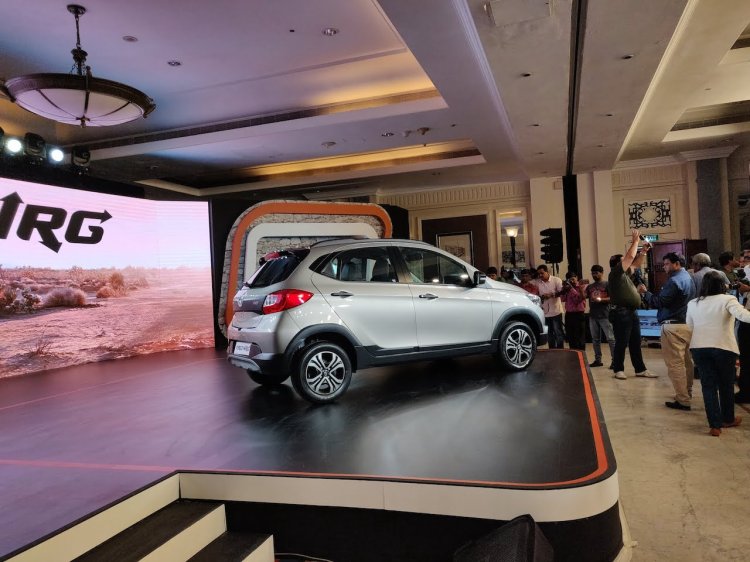 Tata Tiago Nrg Rear Three Quarters Launch Event