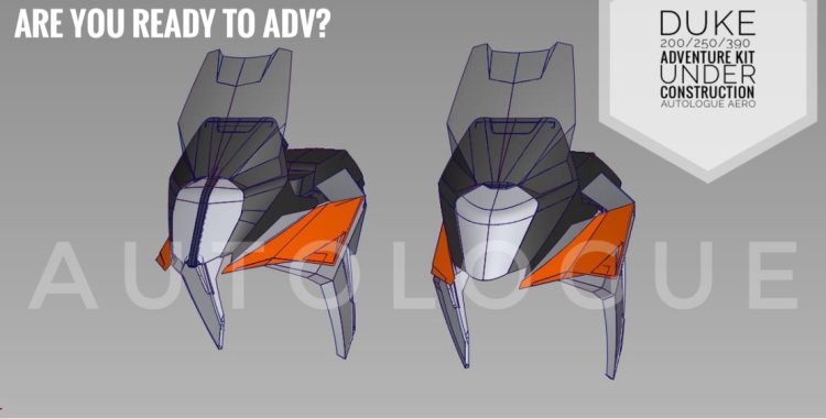 Ktm X Plorer Kit Autologue Designs Fairing Digital Render