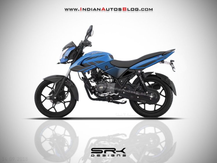 Bajaj Pulsar 125 LS 2019 IAB Render