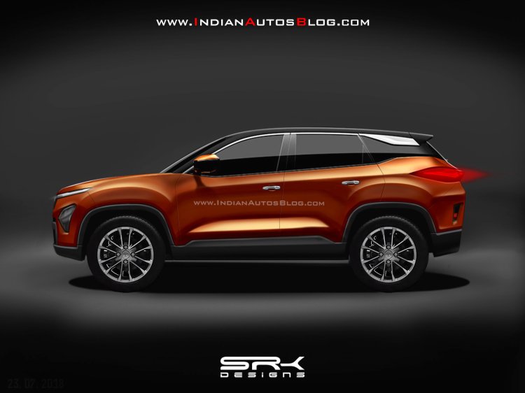 Tata Harrier Profile Iab Rendering Updated