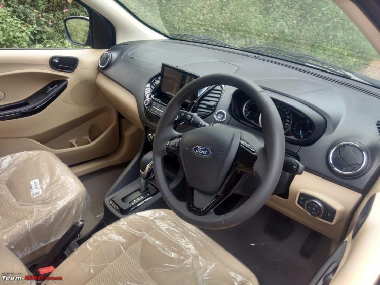 2018 Ford Aspire Facelift Interior Dashboard