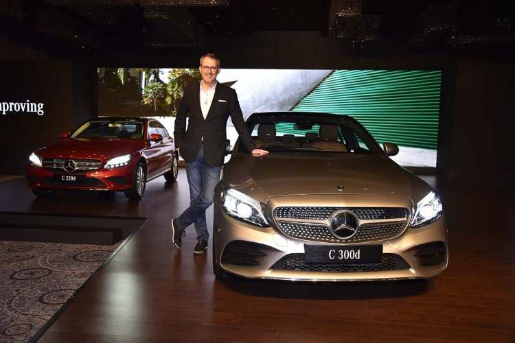 2018 Mercedes C-Class C300 d AMG Line with Michael Jopp, Vice President, Sales & Marketing, Mercedes Benz India