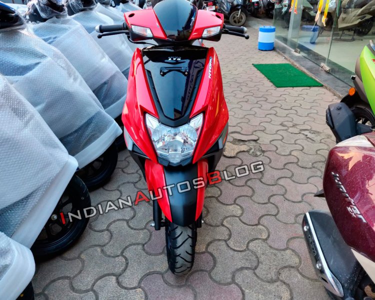 Tvs Ntorq 125 Metallic Red Front Profile