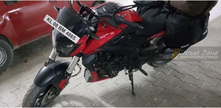 2019 Bajaj Dominar 400 Spied Left Front Three Quar