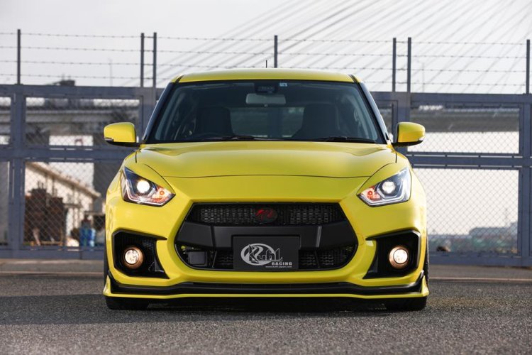 modified Suzuki Swift Sport By Kuhl Racing Front