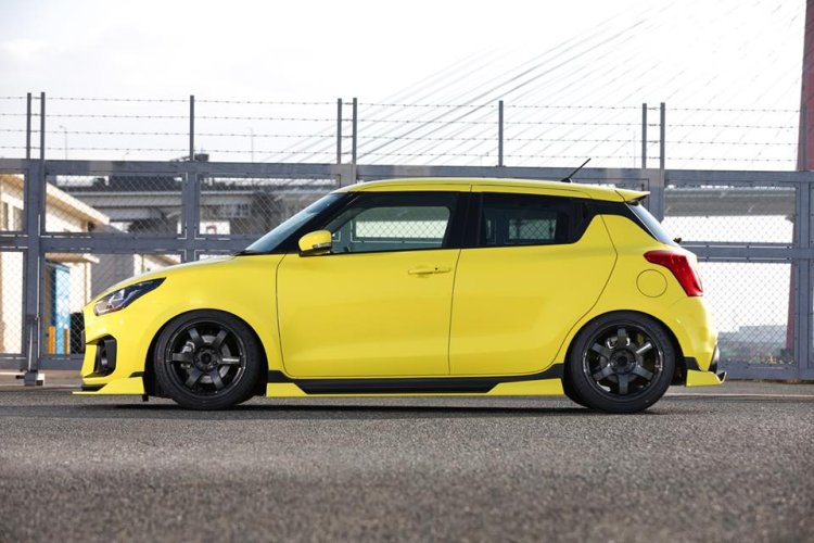 Modified Suzuki Swift Sport by Kuhl Racing looks HOT